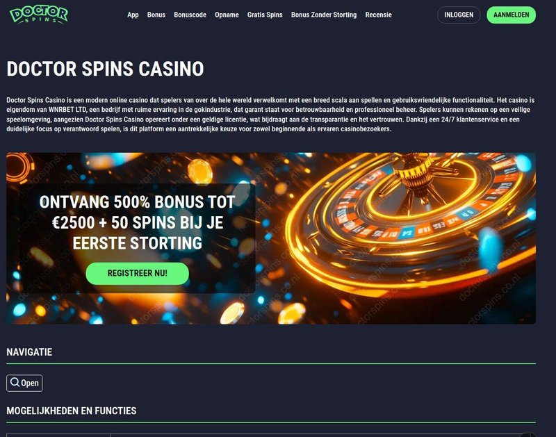 Learn about dr spin casino